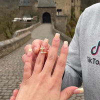 👉Anillo de inicial para mamá 💍