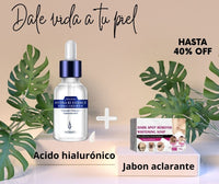 Duo aclarador para rostro y cuerpo - aclara y rejuvenece👩‍🦳👩‍🦰