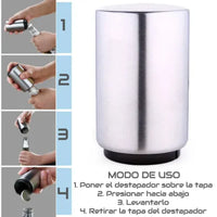 Despatador de botellas magnetico