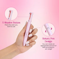 Pluma de maquillaje 4 en 1
