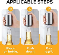 Despatador de botellas magnetico