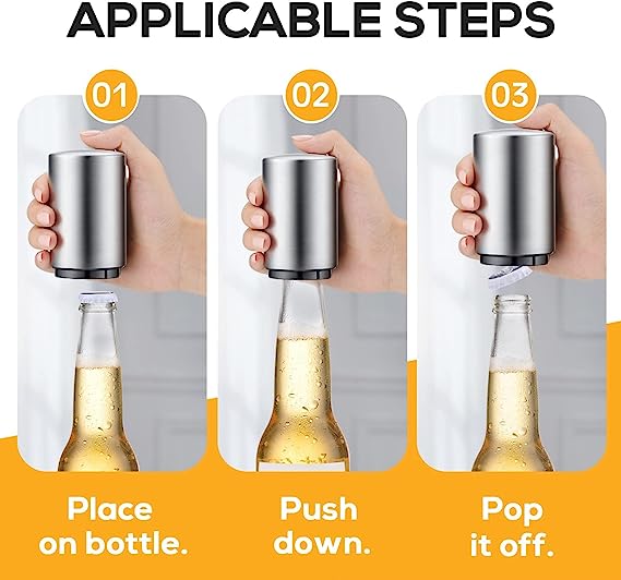 Despatador de botellas magnetico
