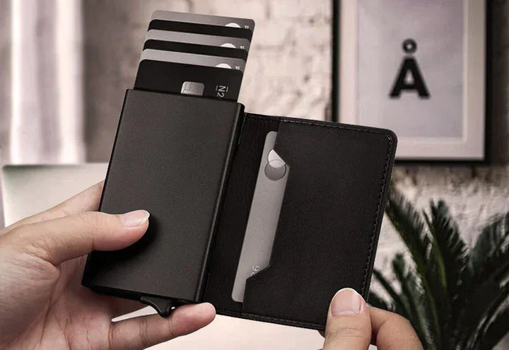 la cartera Antirobo con Tecnología de Localización