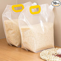 Bolsa de envasado de alimentos portátil X 6Piezas