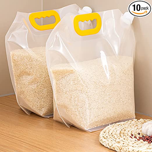 Bolsa de envasado de alimentos portátil X 6Piezas