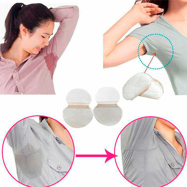 Almohadillas desodorantes absorbentes