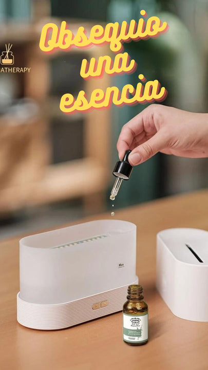 Humidificador difusor de aroma LED