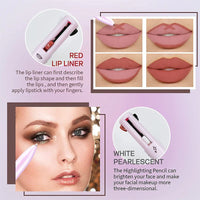 Pluma de maquillaje 4 en 1