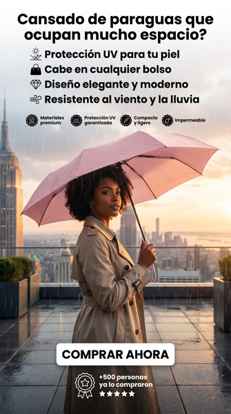 Paraguas Compacto Ultra Ligero · Hero (principal)
