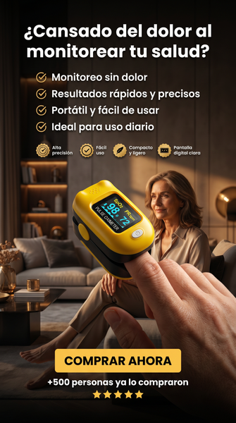 Oxímetro de Dedo Digital · Hero (principal)