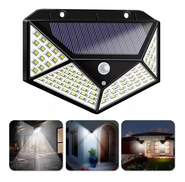 🔦LAMPARA SOLAR LED CON SENSOR👋