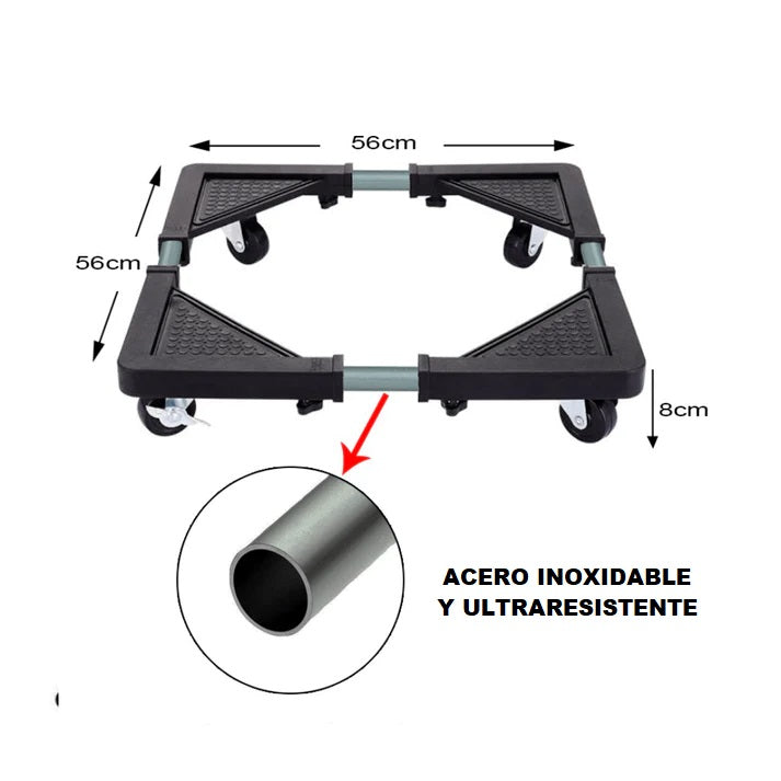 Base móvil para electrodomésticos