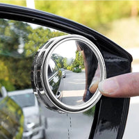 2 Espejos Giratorio De Punto Ciego Para Automóvil De 360 °