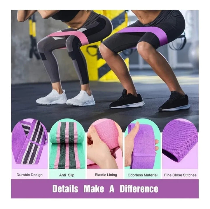 🏋️‍♂️Bandas elásticas x3🤸‍♀️