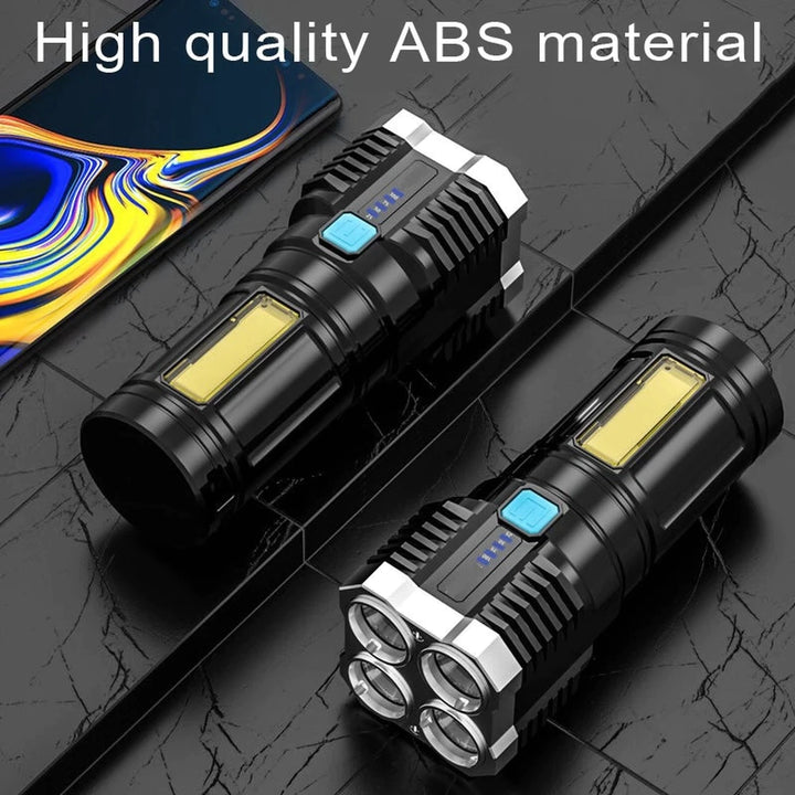 LIMTERNA PORTATIL 4 LEDS