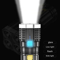 LIMTERNA PORTATIL 4 LEDS