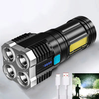 LIMTERNA PORTATIL 4 LEDS