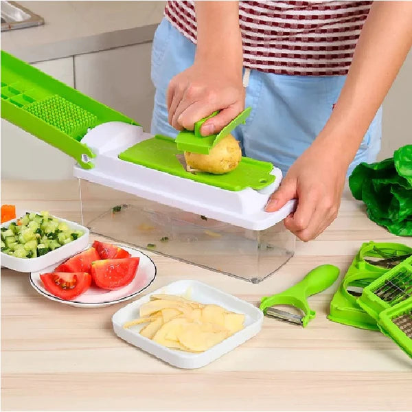 Cortador y rayador de Frutas y Verduras 11 EN 1😮