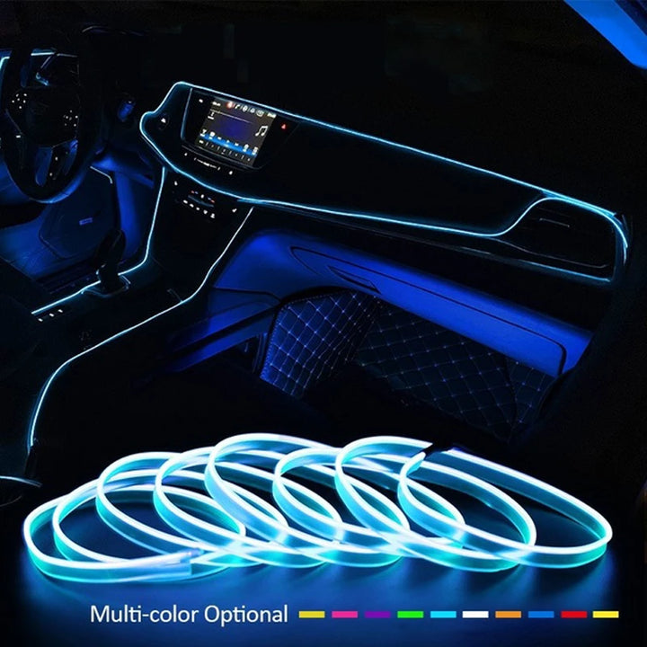 🚨Tira LED de lujo para interior de auto🚘