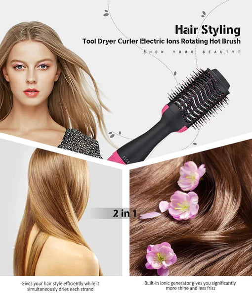 SECADORA Y VOLUMINIZADOR DE CABELLO 3 EN 1